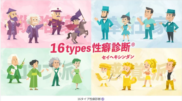 16タイプ性癖診断