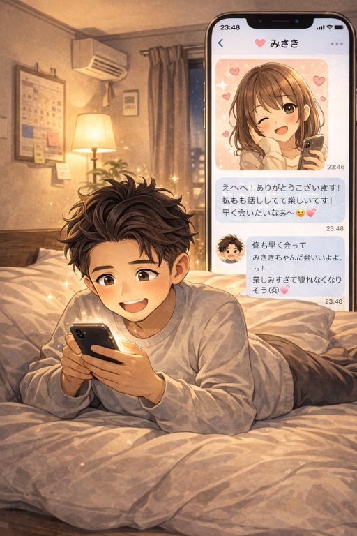 みさきちゃんとの楽しいやり取り
